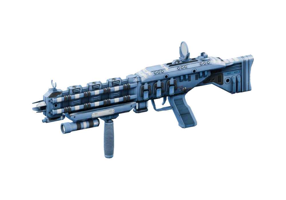 Ray: Ray 3 weapon model.