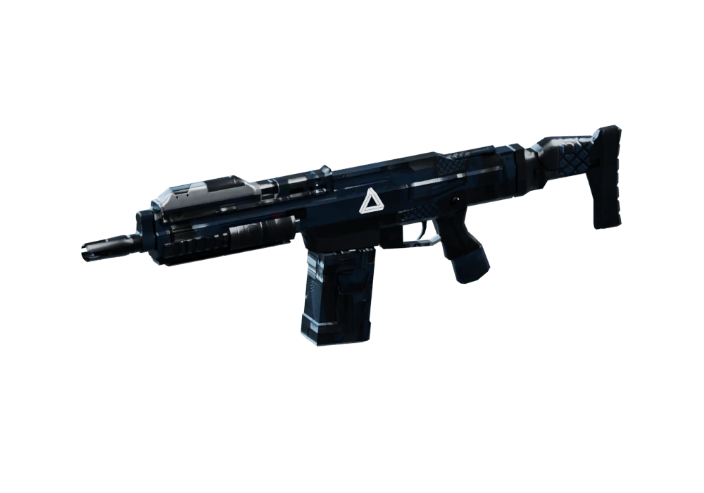 SMG: SMG 5 weapon model.