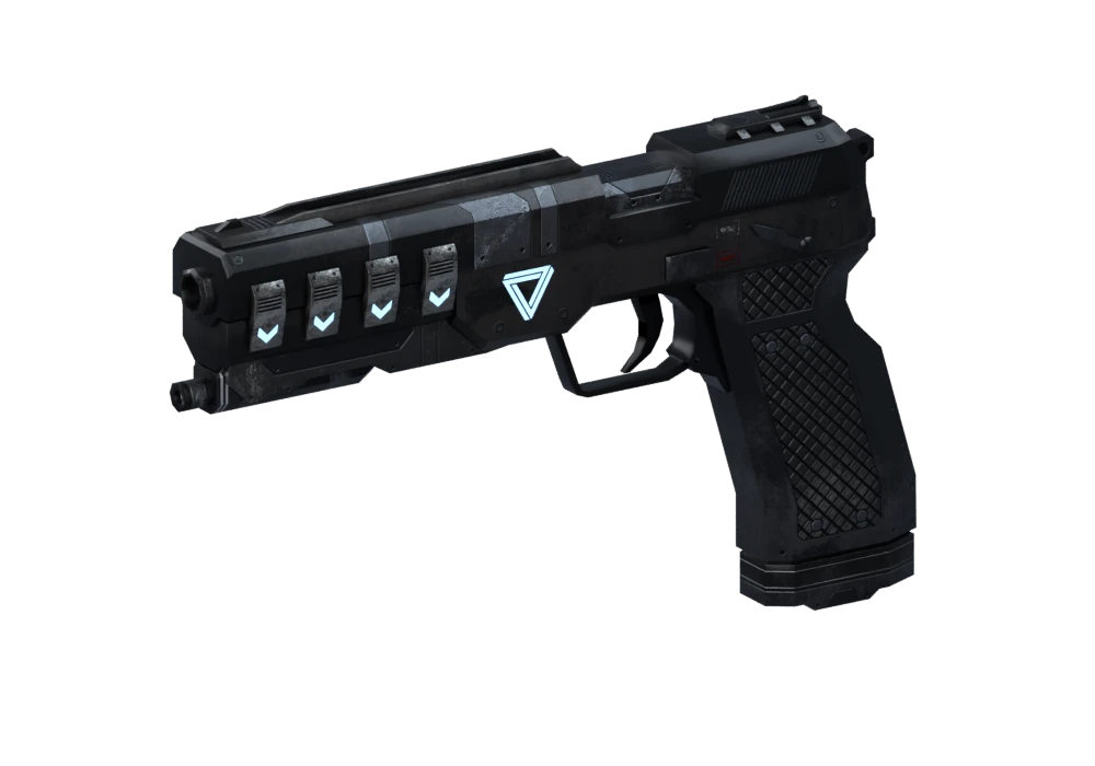 Pistol weapon design.