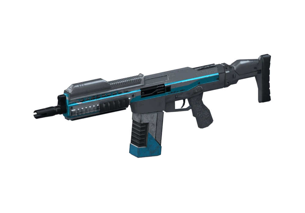 SMG weapon design.